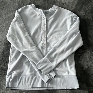 Athleta Balance Henley Sweatshirt